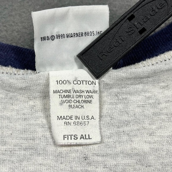 ACME Clothing‎ Looney Tunes All-Stars Baseball T-Shirt V-Neck Fits All - Picture 4 of 7